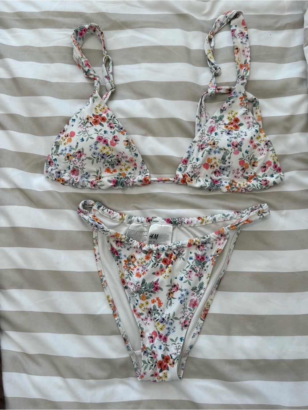 H&M floral bikini